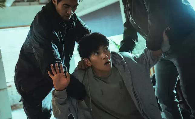 池昌旭表示自己拍完動作場面後都會十分邋遢。DIsney＋提供圖片