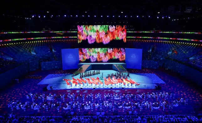 陳國基出席殘特奧會閉幕活動。陳國基FB圖片