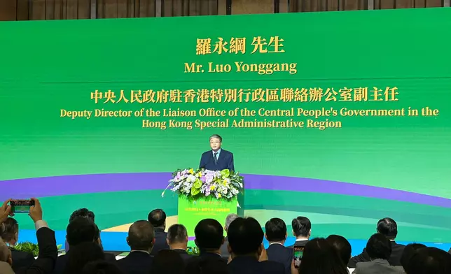 中聯辦副主任羅永綱。巴士的報記者攝