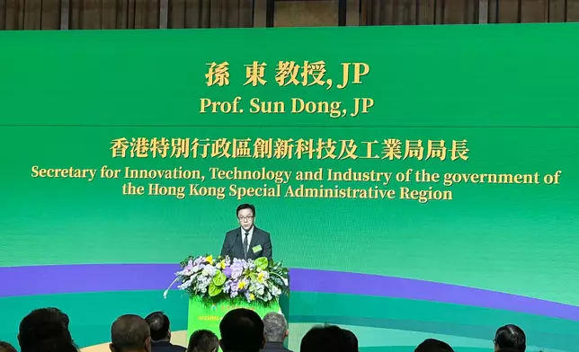 創新科技及工業局局長孫東。巴士的報記者攝