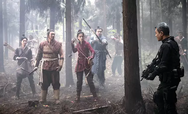 伍詠詩、張繼聰（飾 石頭）、廖子妤（飾 聞桑）、肥腸、古天樂（飾 項少龍）