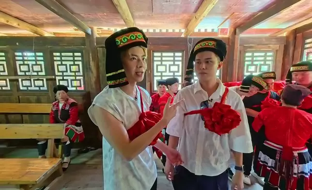 何廣沛+林正峰親身上陣，同當地嘅紅瑤婦女嚟一場「成親」儀式！