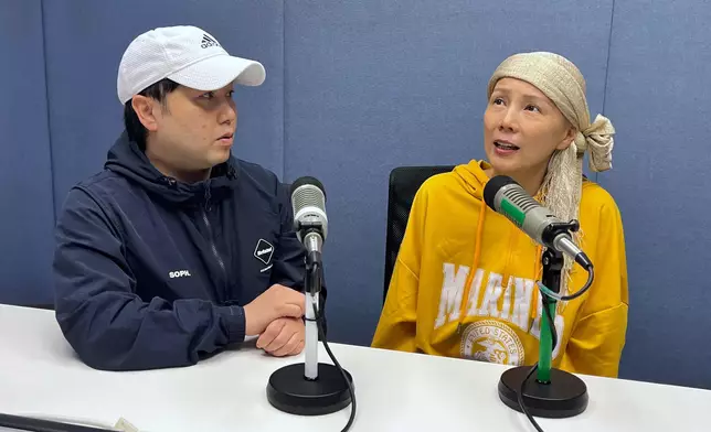 吳文忻以51歲之齡勇敢實現歌唱夢想。