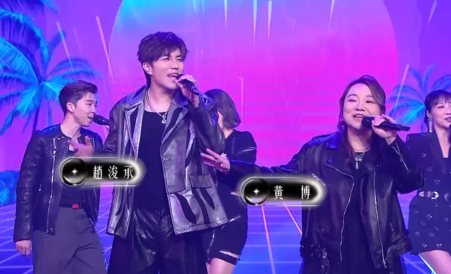 《中3》選手打頭陣合唱《敢愛敢做》