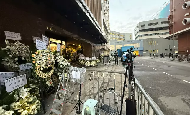 何偉豪舉殯。巴士的報記者攝