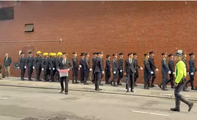 何偉豪舉殯。巴士的報記者攝