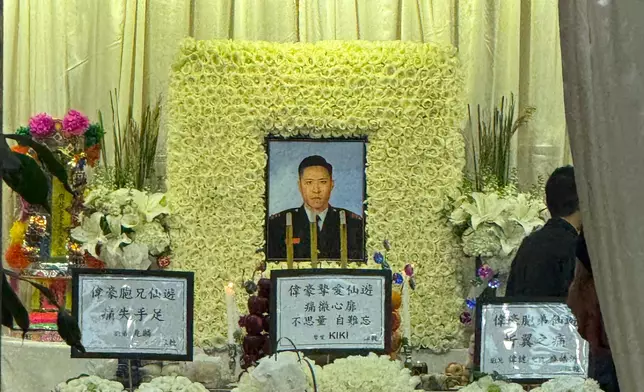 何偉豪舉殯。巴士的報記者攝