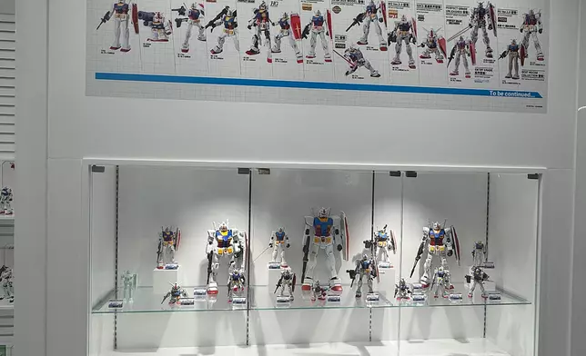 高達發展歷程回顧。巴士的報記者攝