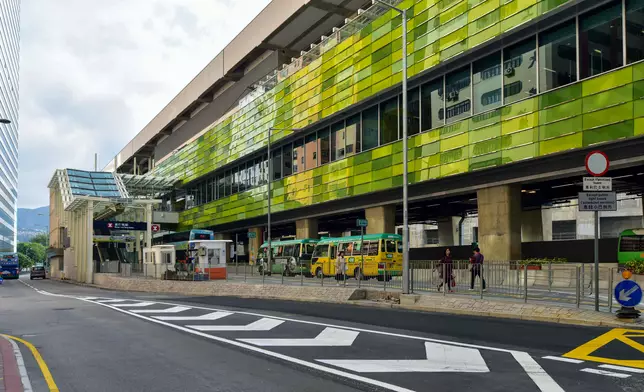 港鐵黃竹坑站。運輸及物流局圖片