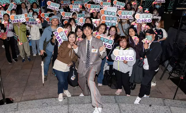 張馳豪與fans合照