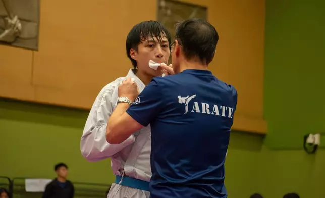 他賽後分享，久未參賽心情緊張。