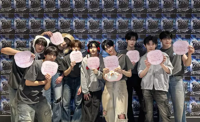 內地成員章昊帶病上陣。ZB1官方X圖片