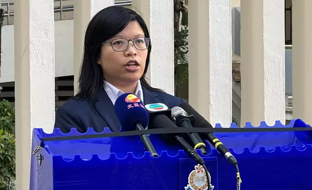 警方財富情報及調查科高級督察申文燕。