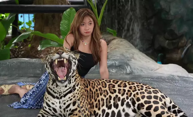 Roger跟波波與園內動物零距離接觸。