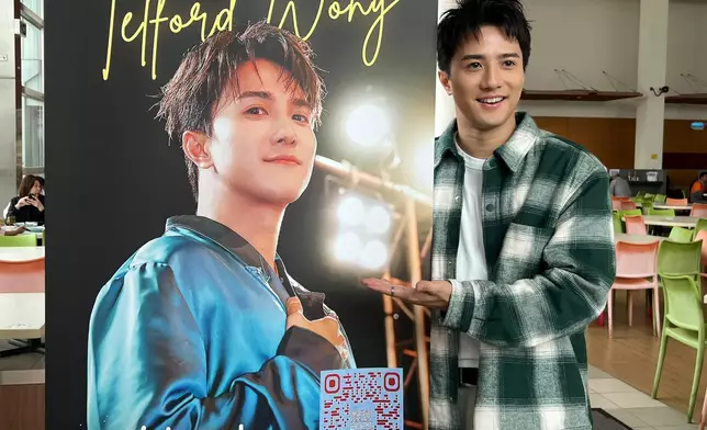 黃庭鋒今次是第6次入圍「飛躍進步男藝員」。