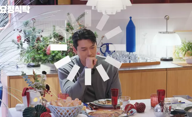 被問到假若兒子日後可能會想做演員，玄彬反應非常爆笑。影片截圖