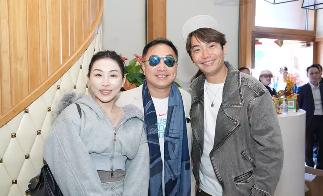 AirYacht創辦人施欣銘（Michael）與黃建東都是「財記」的忠實常客，今日特意到場支持。