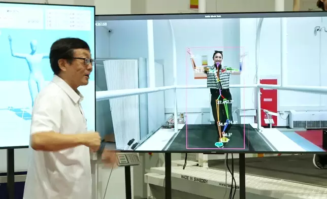 Janis更體驗記錄動作捕捉。