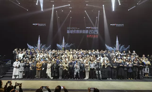 《新城勁爆頒獎禮2025》昨日假灣仔香港會議展覽中心隆重舉行。