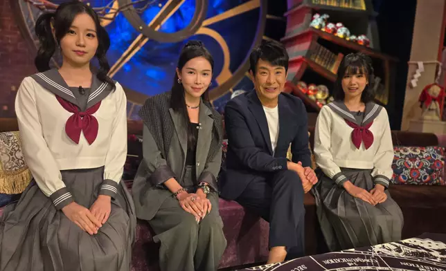 昨晚請來澳門花姐擔任嘉賓。