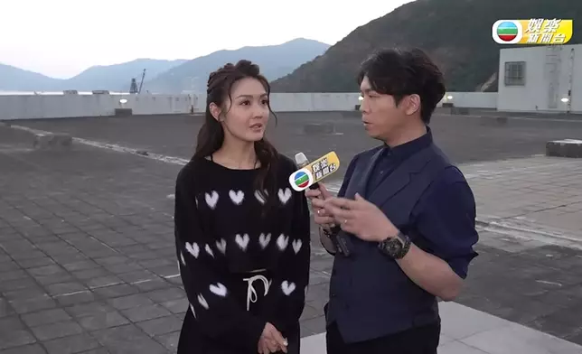 陳庭欣接受TVB娛樂新聞台訪問，首度細談回復單身後的心路歷程