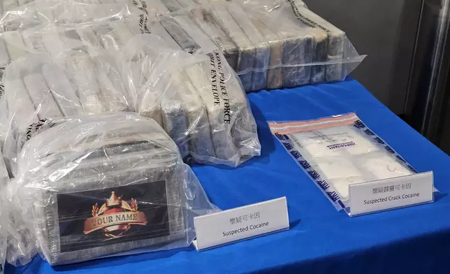 警方拘2人，涉販運危險藥物。