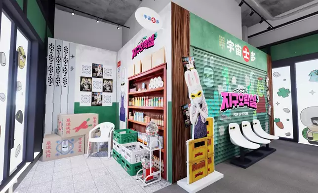 場內佈滿第三季節目經典道具。主辦單位提供圖片