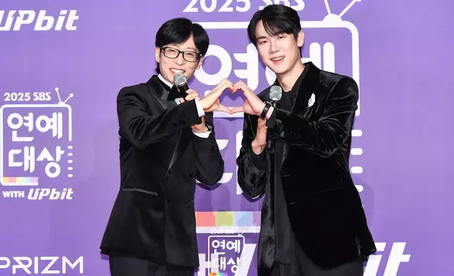 劉在錫再次成為今屆大賞候選人。SBS官方X圖片