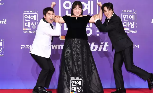 《2025 SBS演藝大賞》在12月30日隆重舉行。SBS官方X圖片