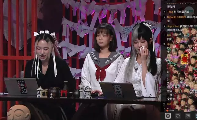 各人表現依依不捨眼濕濕。