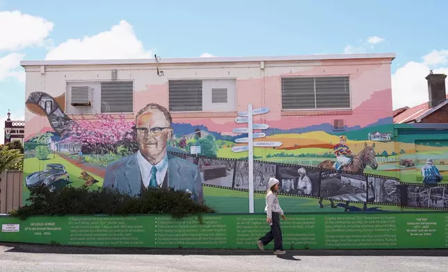 Christy帶大家去到「壁畫公園」。