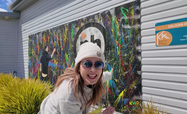 同場還有周柏豪的作品，打卡位滿滿。