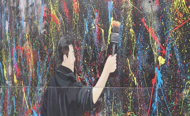 同場還有周柏豪的作品，打卡位滿滿。