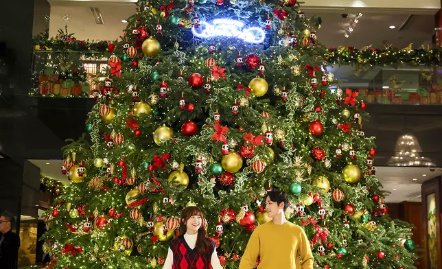 九龍香格里拉酒店大堂舉辦「Enchanted Wonders」聖誕慶祝活動