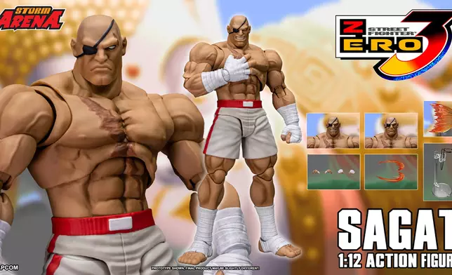 香港獨家發售SAGAT - Street Fighter Alpha 3