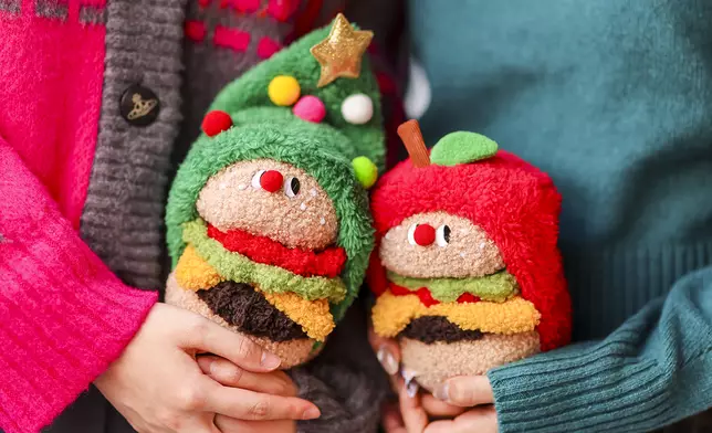 中國原創手工毛絨玩偶好吃無限AMuseLab的原創手工毛絨漢堡包玩偶