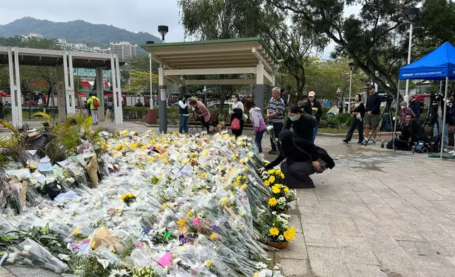 大埔五級火，造成逾百人傷亡，全港哀悼。巴士的報記者攝