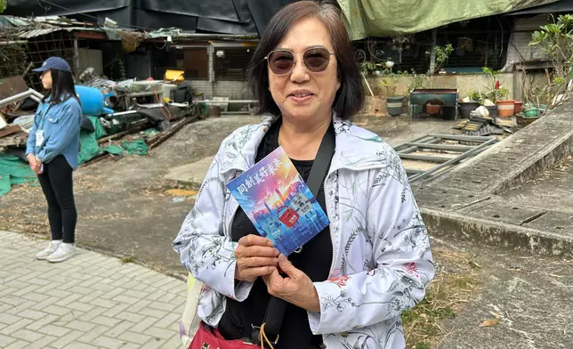 唐女士希望可以盡公民責任，通過投票幫大埔居民重建家園。巴士的報記者攝