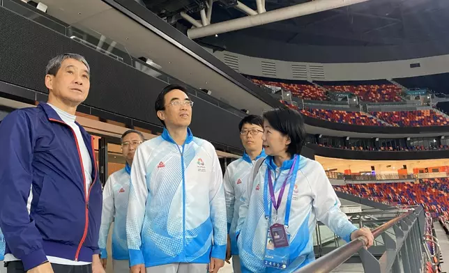 程凱主席在參觀後高度評價體育園的場地設施及配套，認為其對推動區域體育及殘疾人運動發展具有重要意義。