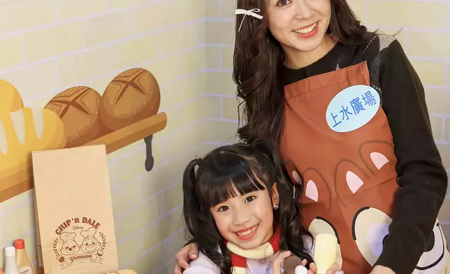 親手為你的chip_‘n’_dale角色造型麵包「包裝」