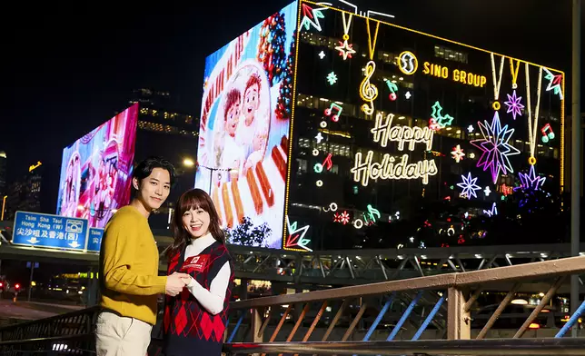 尖沙咀中心及帝國中心今年隆重呈獻全新AI光影匯演「Windows of Wonder」