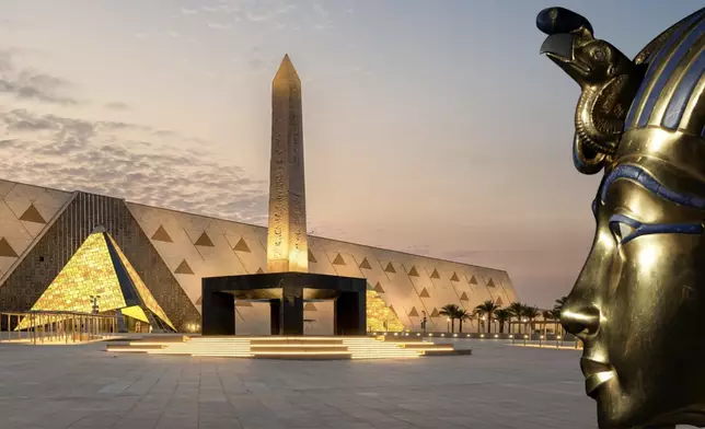 位於北非埃及的大埃及博物館。