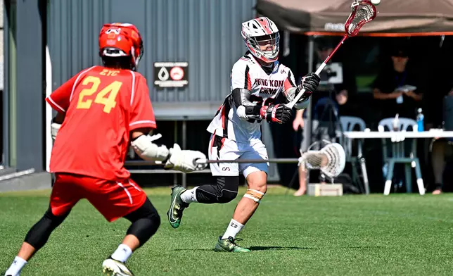 2026 亞太區男子棍網球錦標賽，港隊17：2 大勝中國闖附加賽