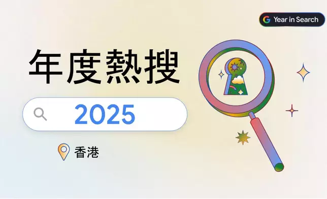 Google 香港 2025 年度搜尋榜