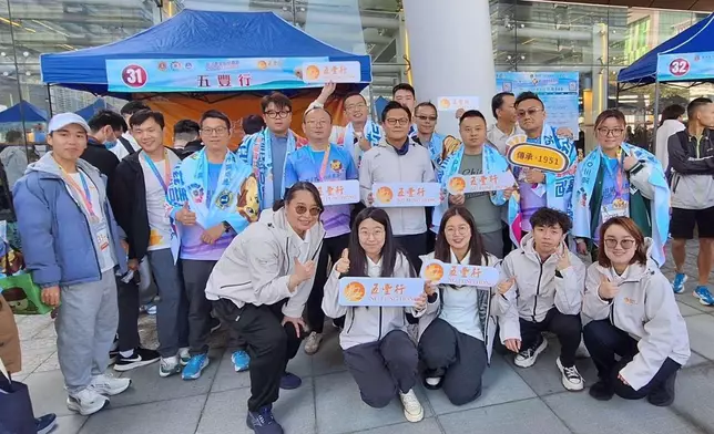 五豐行一眾參與活動員工大合照