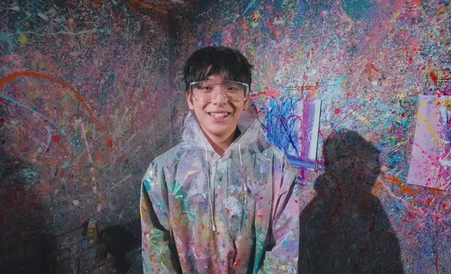 「減壓潑墨畫室男」都好Cutie。