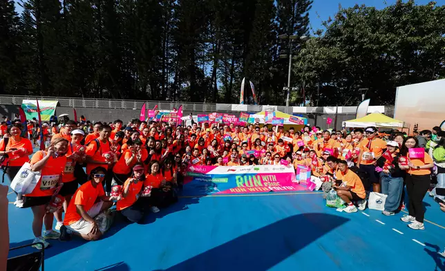 理大3,000人參與渣打香港馬拉松。