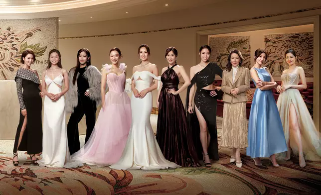 「最佳女配角」（圖左起）蔣祖曼、郭柏妍、賴慰玲、王敏奕、高海寧、劉佩玥、劉穎鏇、龔慈恩、吳若希、陳自瑤