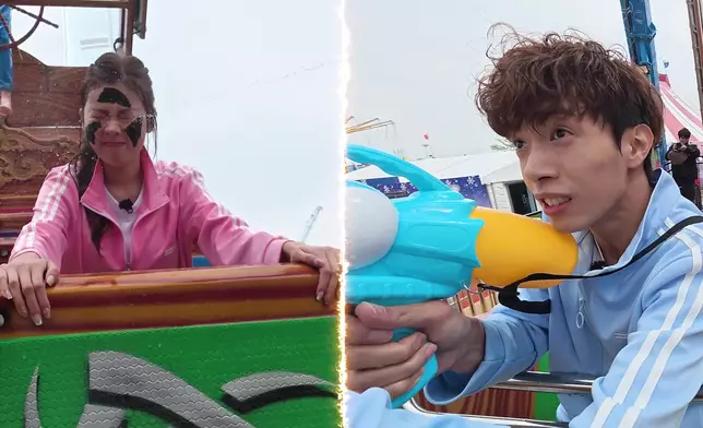 Jacob變咗神槍手，好型。