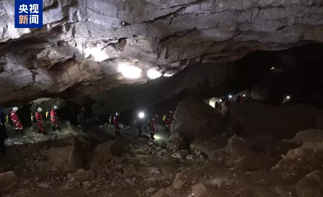 中國完成首次航天員洞穴訓練